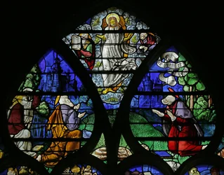 Vitrail représentant la Transfiguration